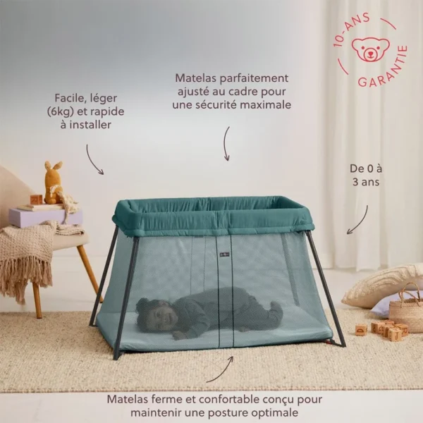 01141061-3 Lit Parapluie Light Vert Fonce - BABYBJÖRN