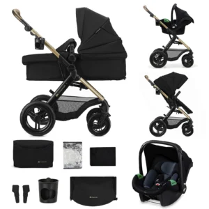 Poussette multifonctionnelle 3en1 MOOV 2 XL - Noir