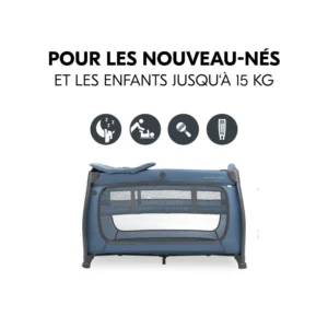 Lit parapluie Play N Relax Center Dark Blue - HAUCK