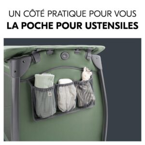 Lit parapluie Play N Relax Center Dark Green - HAUCK