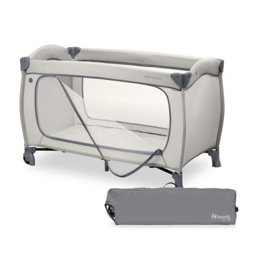 Lit Parapluie Sleep N Easyfold Dark Grey - HAUCK