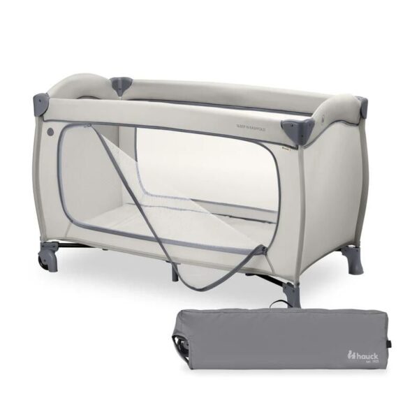 Lit Parapluie Sleep N Easyfold Dark Grey - HAUCK