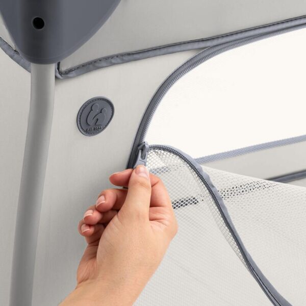 Lit Parapluie Sleep N Easyfold Dark Grey - HAUCK