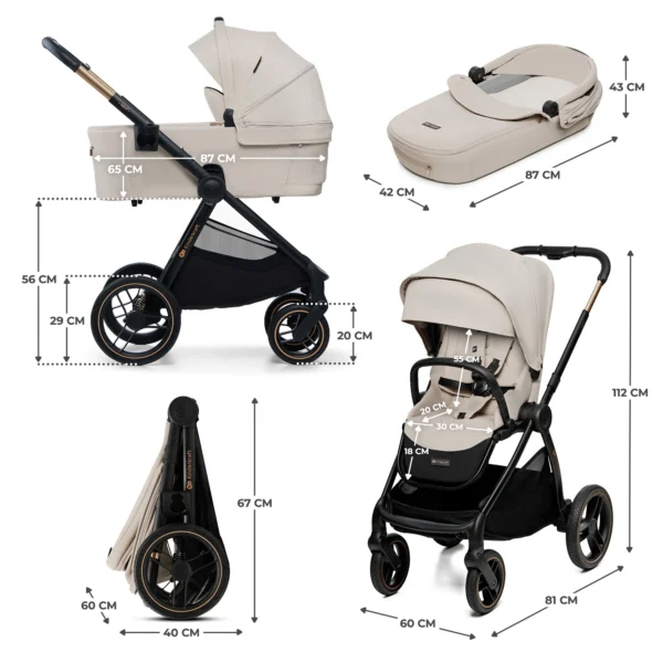 55bb0d8d-1504-4714-b268-3d898ffb989b Poussette polyvalente NEA 2 - Beige