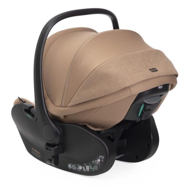 8058664191444_5 Siège auto 40-87cm First Seat Recline Caramel - CHICCO