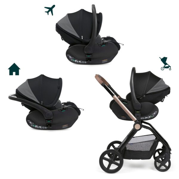 9-8058664174140_9 Siege-auto First Seat Recline 40-87cm Black Satin - CHICCO