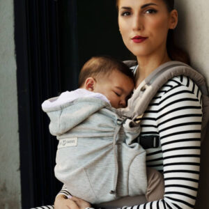 Porte-bébé HoodieCarrier 2 - Gris Athlétique 0-36m