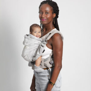 Porte-bébé HoodieCarrier 2 - Gris Athlétique 0-36m