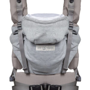 Porte-bébé HoodieCarrier 2 - Gris Athlétique 0-36m