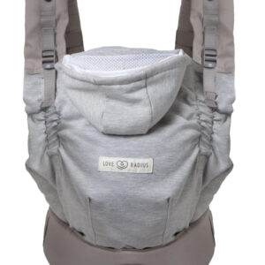 Porte-bébé HoodieCarrier 2 - Gris Athlétique 0-36m