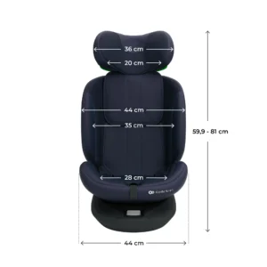 Siège auto I-GROW 2 PLUS - Gris