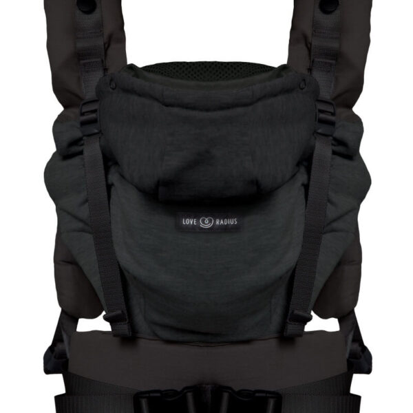 Porte-bébé HoodieCarrier 2 - Black Forest 0-36m