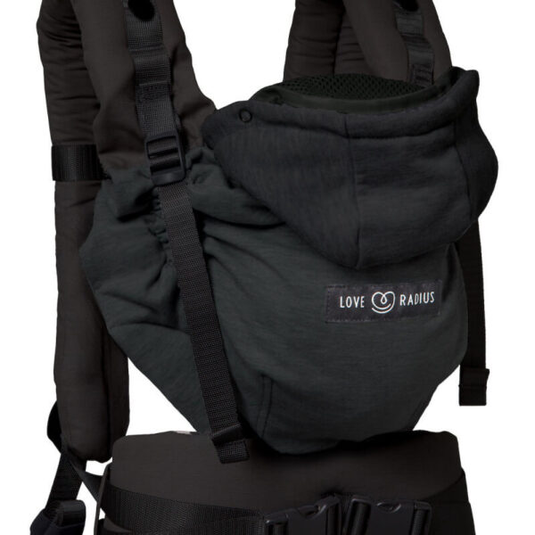 Porte-bébé HoodieCarrier 2 - Black Forest 0-36m