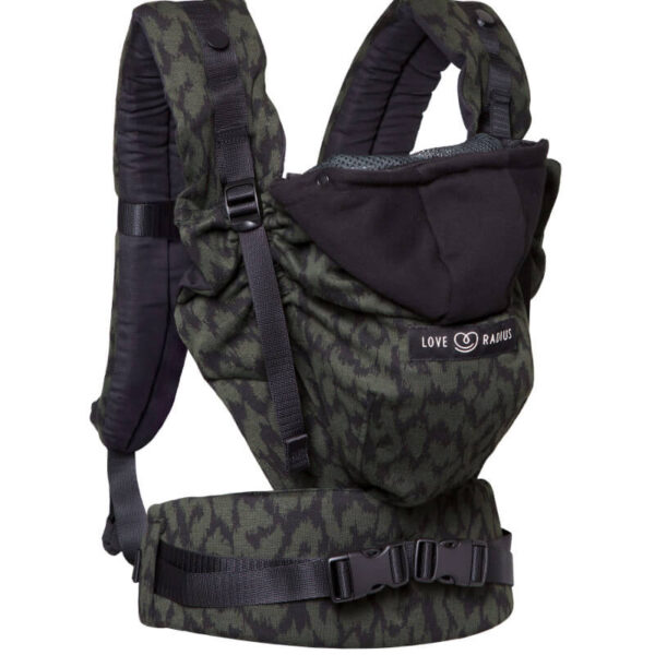 Porte-bébé HoodieCarrier 2 - Wild Camo 0-36m