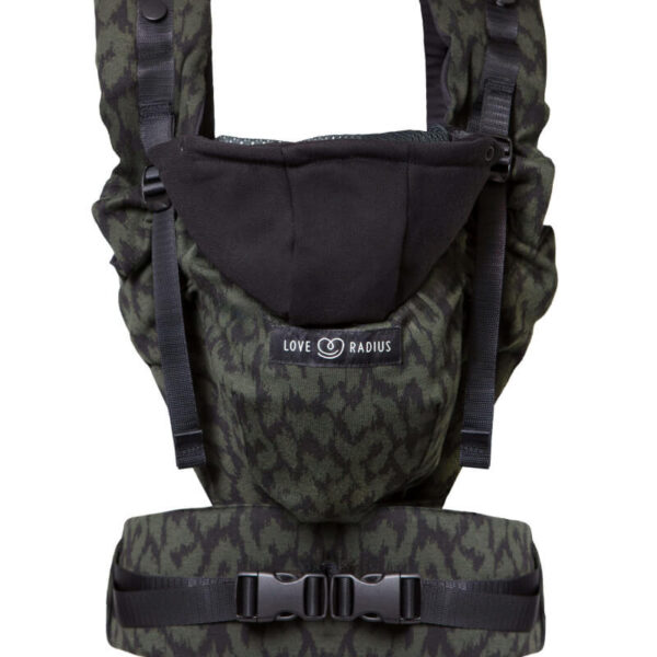 Porte-bébé HoodieCarrier 2 - Wild Camo 0-36m