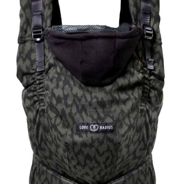 Porte-bébé HoodieCarrier 2 - Wild Camo 0-36m