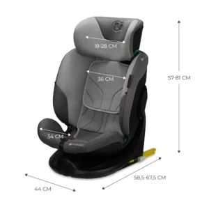 Siège auto I-FIX i-Size - Gris