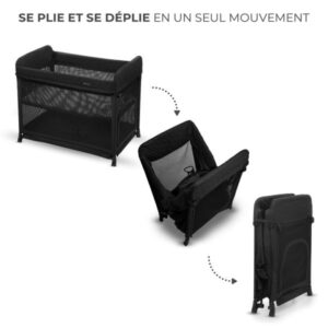 Lit parapluie Moon Dream Black