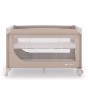 Lit bébé et lit de voyage 2 en 1 LEODY UP - Beige
