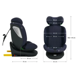 mmmmmmm Siège auto I-GROW 2 PLUS - Marine