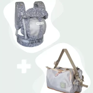 pack-porte-bebe-physiocarrier-2-leopard-caravanbag Pack porte-bébé PhysioCarrier 2 Blue Leopard + CaravanBAG 0-36m