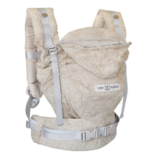 porte-bebe-hoodiecarrier-2-fleur-de-lin (10) Porte-bébé HoodieCarrier 2 - Fleur de Lin Édition limitée 0-36m