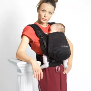 Porte-bébé PhysioCarrier 2 BLACK - Fenêtre d'aération 0-36m
