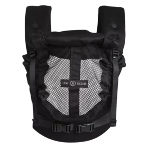 Porte-bébé PhysioCarrier 2 BLACK - Fenêtre d'aération 0-36m