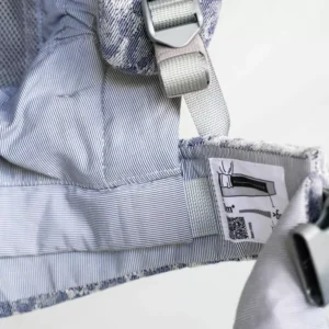 Porte-bébé PhysioCarrier 2 Blue Leopard - Édition limitée - Fenêtre d'aération 0-36m
