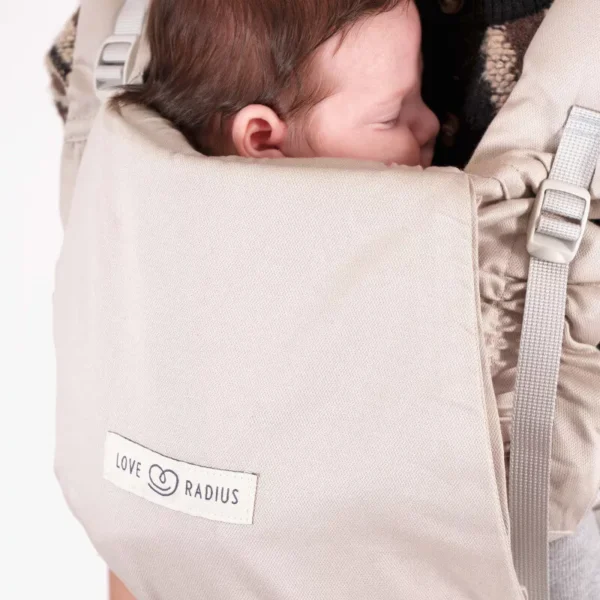 porte-bebe-physiocarrier-2-or-blanc (2) Porte-bébé PhysioCarrier 2 coloris Or Blanc - Fenêtre d'aération 0-36m
