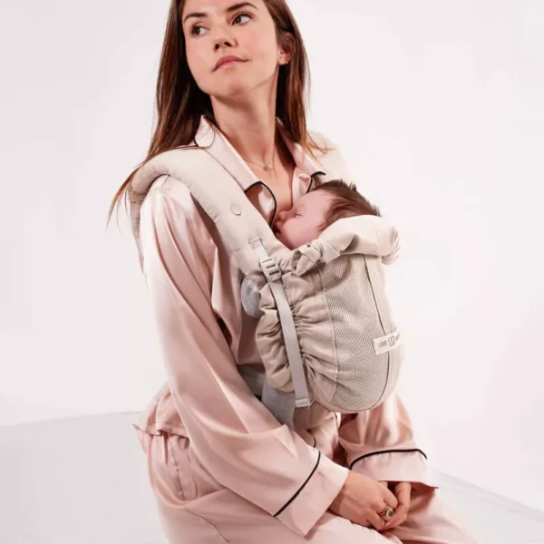 porte-bebe-physiocarrier-2-or-blanc (8) Porte-bébé PhysioCarrier 2 coloris Or Blanc - Fenêtre d'aération 0-36m
