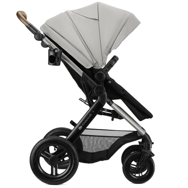 Poussette multifonctionnelle 3en1 MOOV 2 XL - Gris