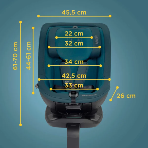 vvv Siège auto I-GUARD PRO - Vert foncé