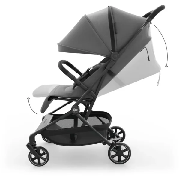 Poussette cabine NEBO - Gris